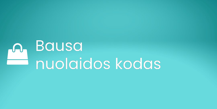 Bausa nuolaidos kodas