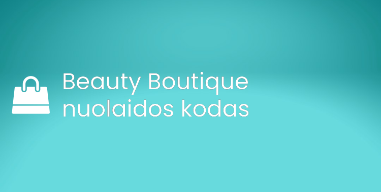 Beauty Boutique nuolaidos kodas