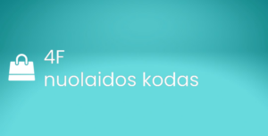 4F nuolaidos kodas