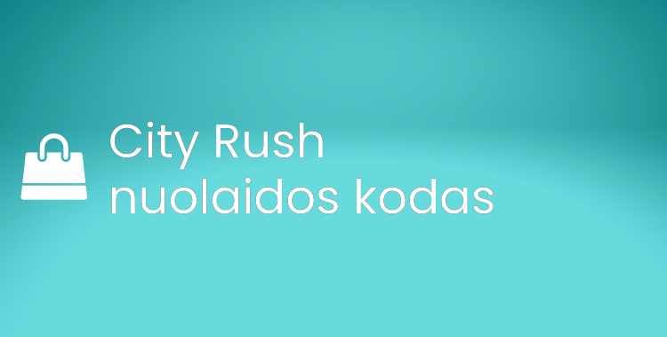 City Rush nuolaidos kodas