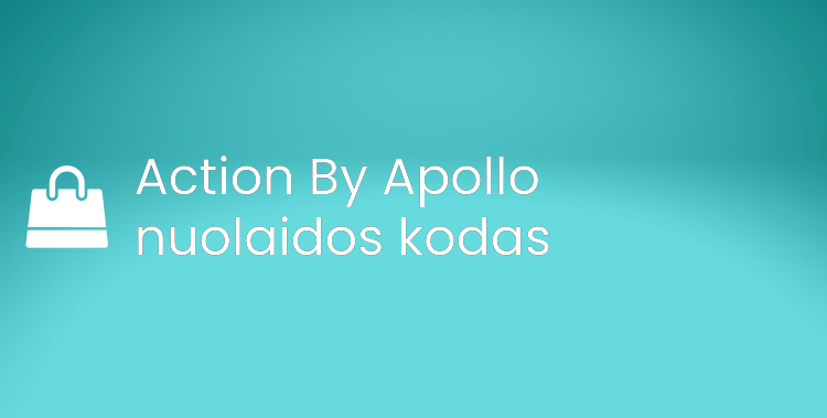 Action By Apollo nuolaidos kodas