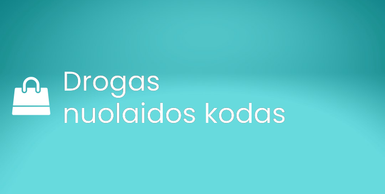 Drogas nuolaidos kodas