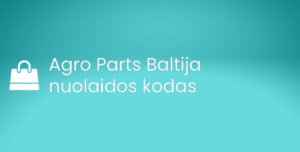 Agro Parts Baltija nuolaidos kodas