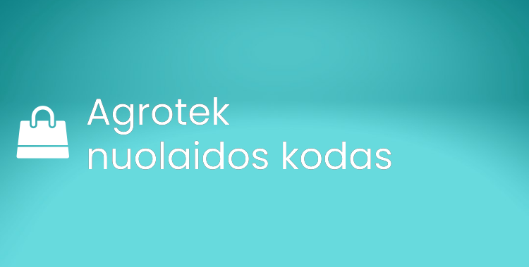 Agrotek nuolaidos kodas