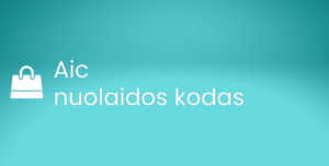 Aic nuolaidos kodas