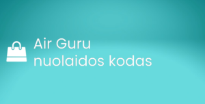 Air Guru nuolaidos kodas