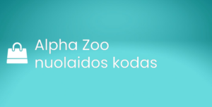 Alpha Zoo nuolaidos kodas