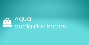 Aqua nuolaidos kodas