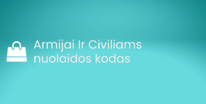 Armijai Ir Civiliams nuolaidos kodas