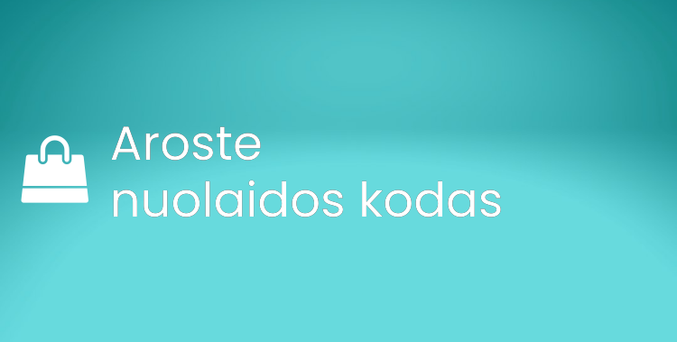 Aroste nuolaidos kodas