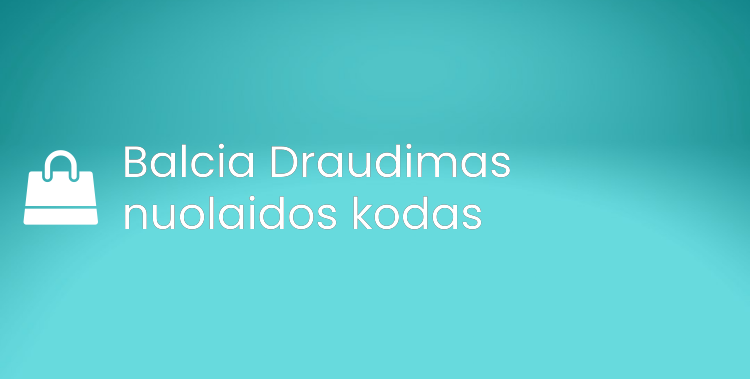 Balcia Draudimas nuolaidos kodas