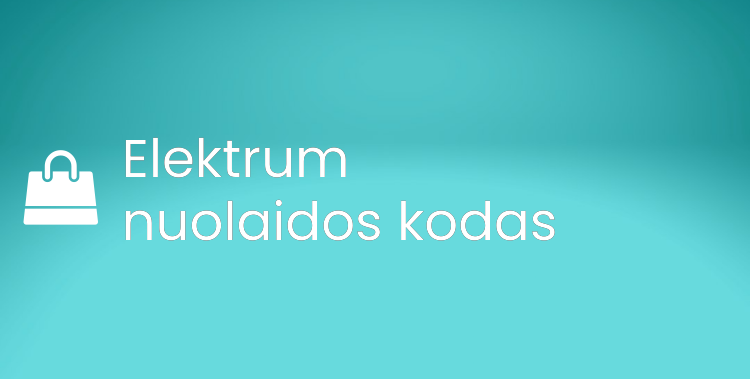 Elektrum nuolaidos kodas