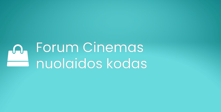 Forum Cinemas nuolaidos kodas