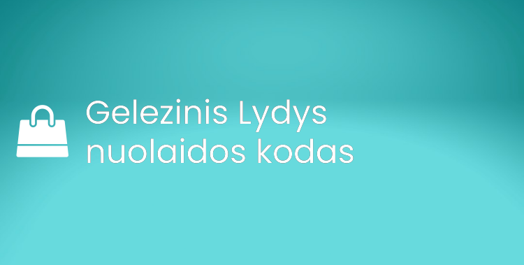 Gelezinis Lydys nuolaidos kodas