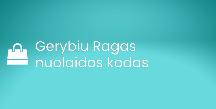 Gerybiu Ragas nuolaidos kodas