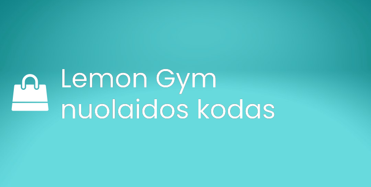 Lemon Gym nuolaidos kodas