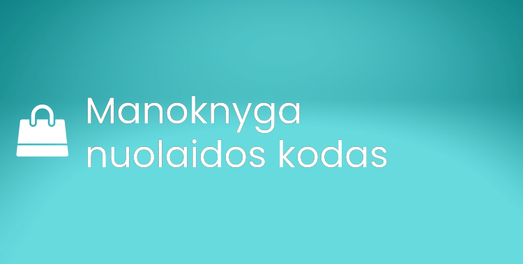 Manoknyga nuolaidos kodas