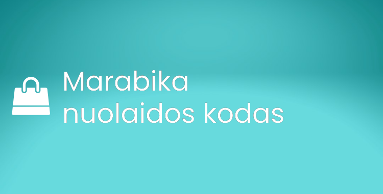 Marabika nuolaidos kodas