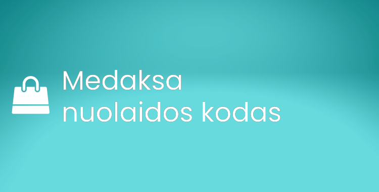 Medaksa nuolaidos kodas