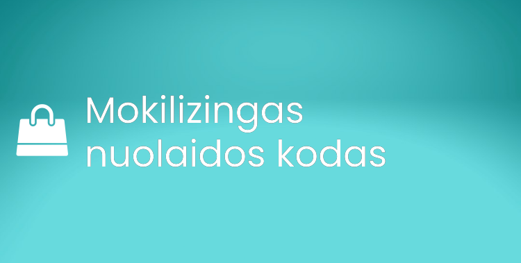 Mokilizingas nuolaidos kodas