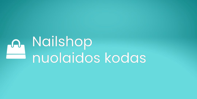 Nailshop nuolaidos kodas