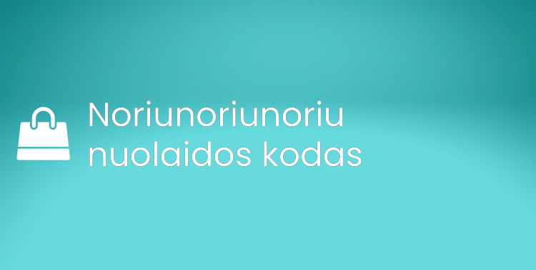 Noriunoriunoriu nuolaidos kodas