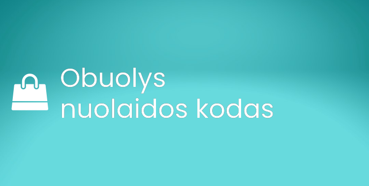 Obuolys nuolaidos kodas