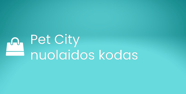 Pet City nuolaidos kodas