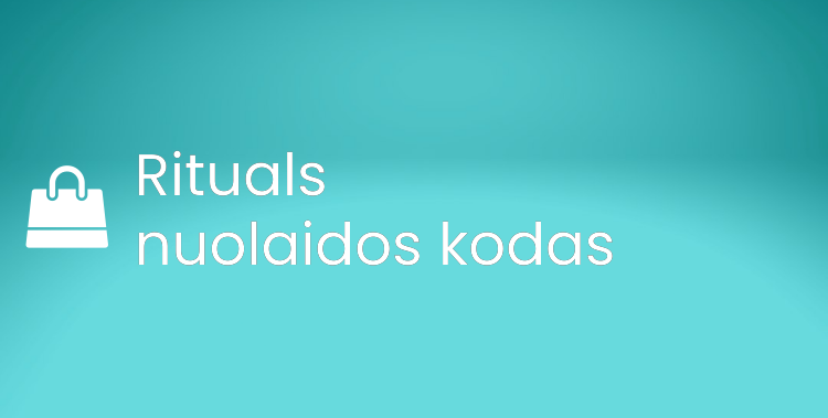 Rituals nuolaidos kodas