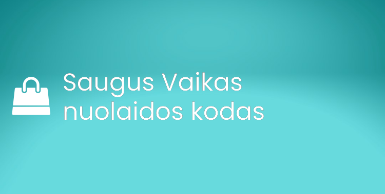 Saugus Vaikas nuolaidos kodas
