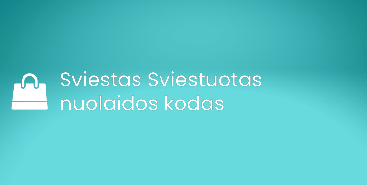 Sviestas Sviestuotas nuolaidos kodas
