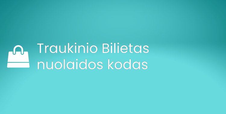 Traukinio Bilietas nuolaidos kodas