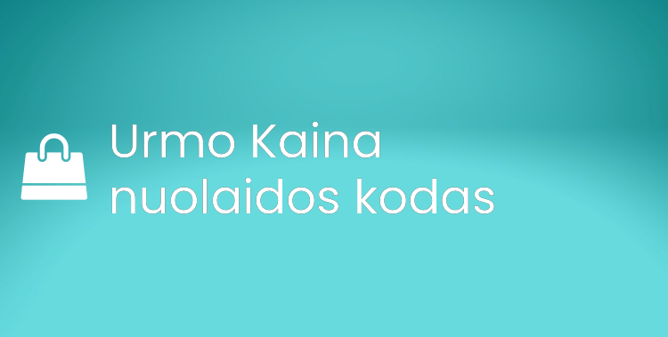 Urmo Kaina nuolaidos kodas