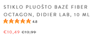 Fiber Octagon nagų bazė už 10,49 €