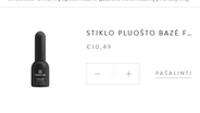 Krepšelyje esanti prekė už 10,49 €