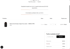Krepšelyje 17,96 €