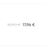 Krepšelyje 17,96 €